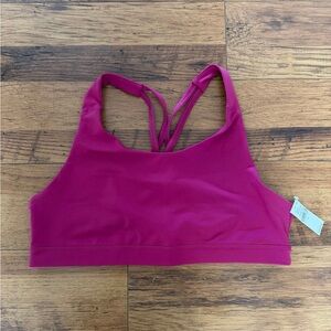 Old Navy Fuchsia Medium Support Sports Bra